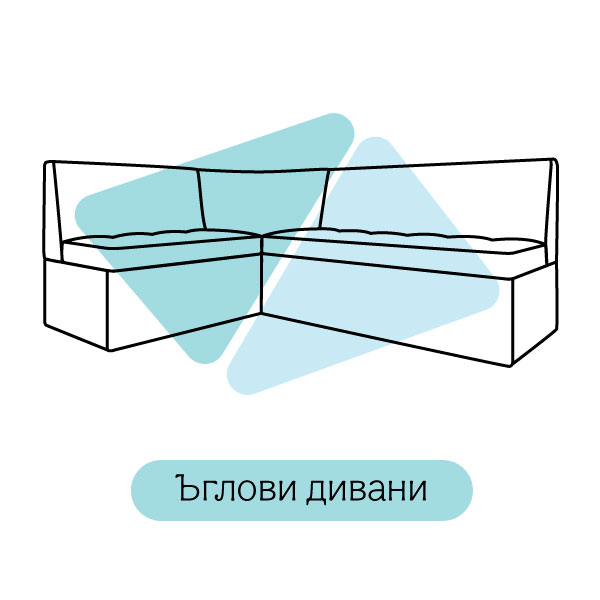 Ъглови дивани