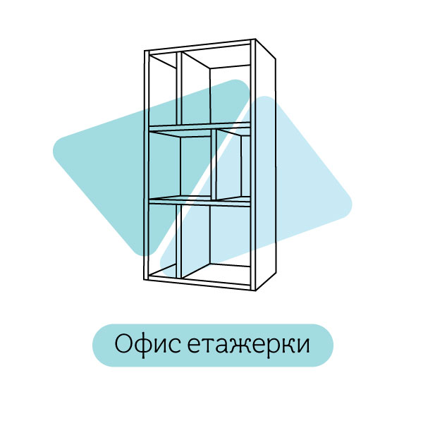 Офис етажерки