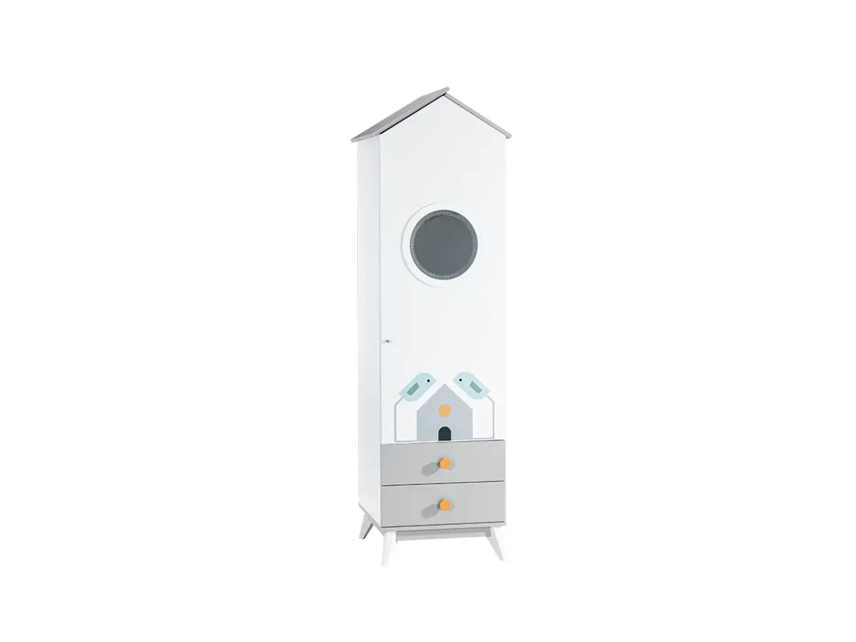 BIRD HOUSE Еднокрилен гардероб къщичка